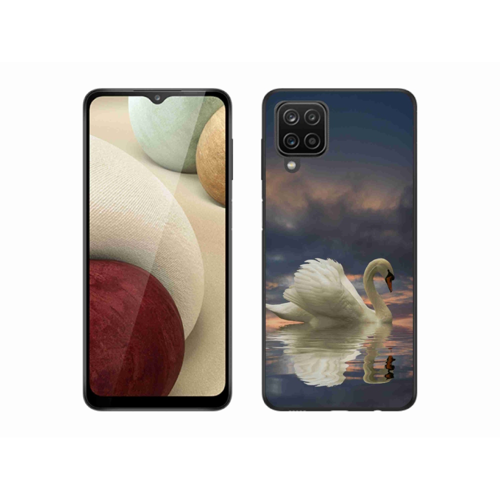 Gél védőhuzat mmCase Samsung Galaxy M12 készülékhez - hattyú