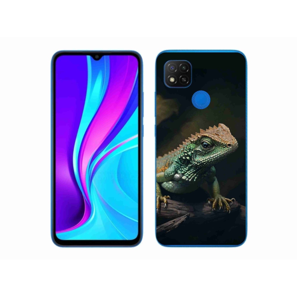 Gél borítás mmCase a Xiaomi Redmi 9C-hez - gyík