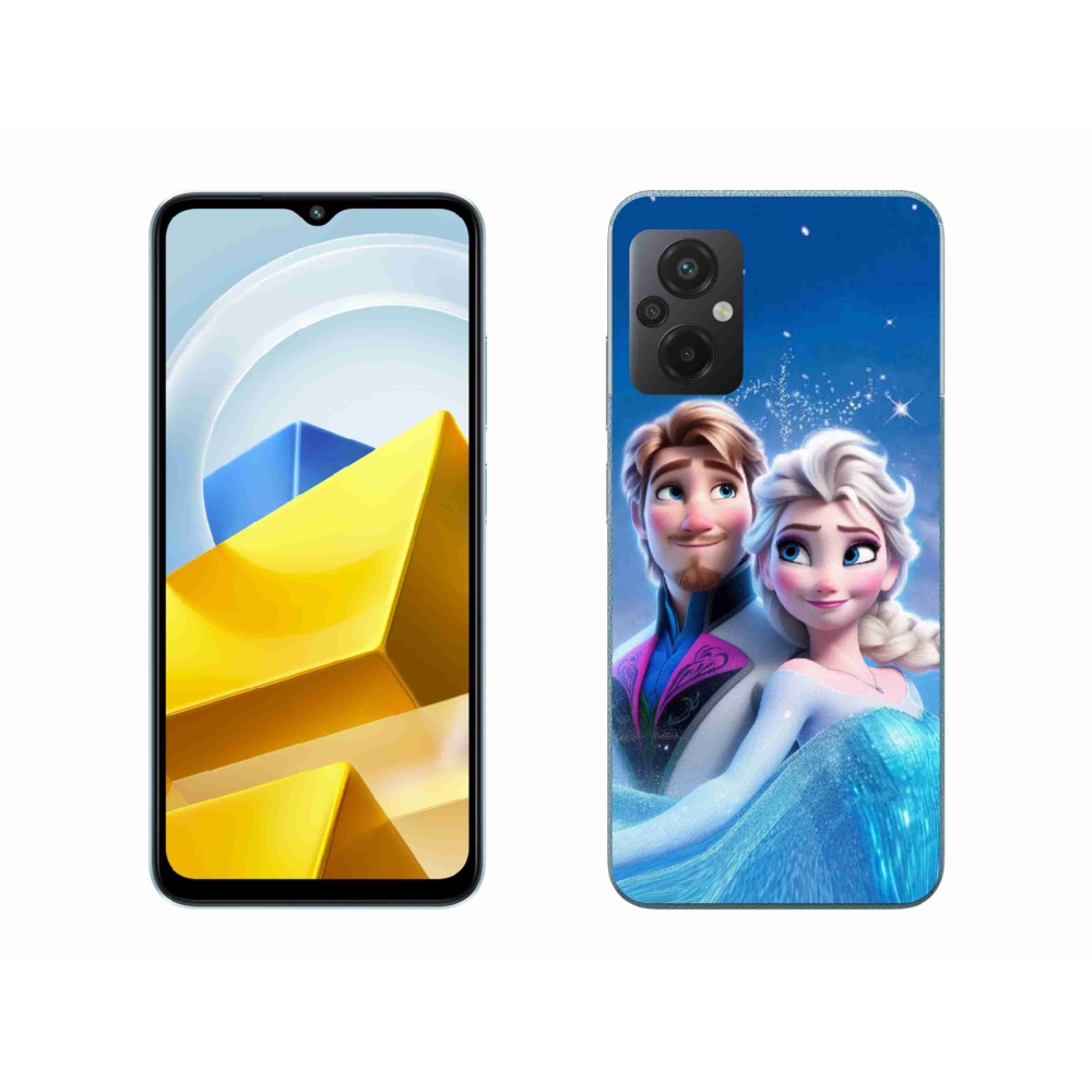Gél borítás mmCase a Xiaomi Poco M5 4G-hez - Ice Kingdom 1