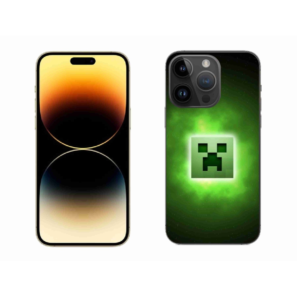 Zselés borítás mmCase iPhone 14 Pro Max 6.7 készülékhez - minecraft