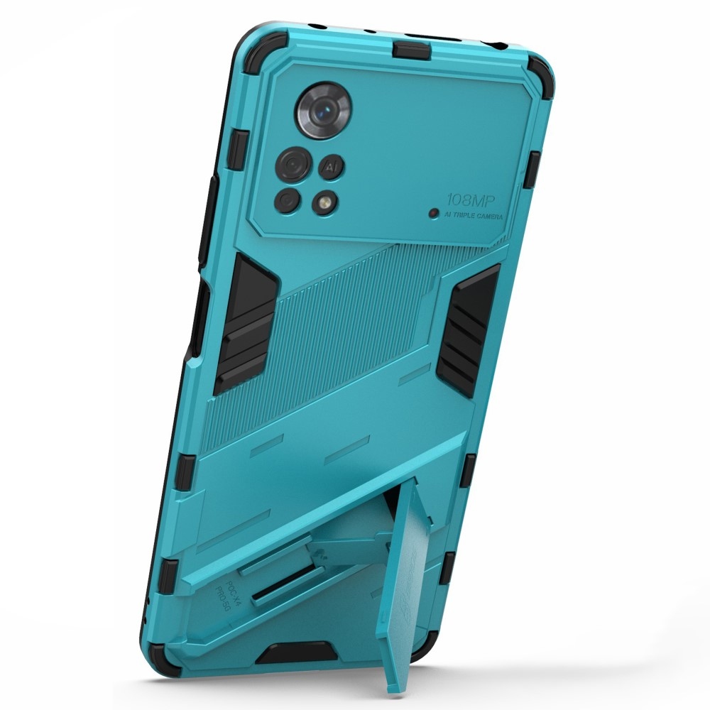 Armory tartós borító a Xiaomi Poco X4 Pro 5G készülékhez - világoskék színben