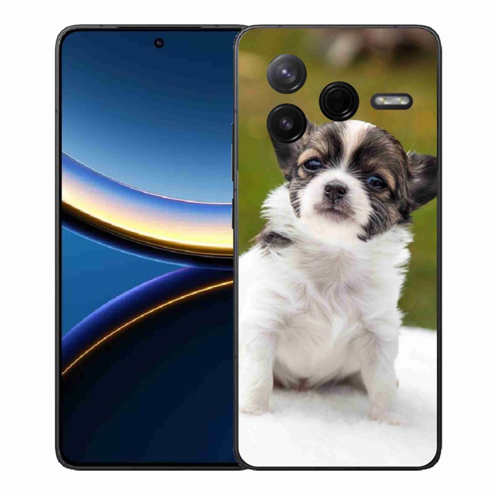 Gél borítás mmCase a Xiaomi Poco F7 Pro számára - chihuahua 4