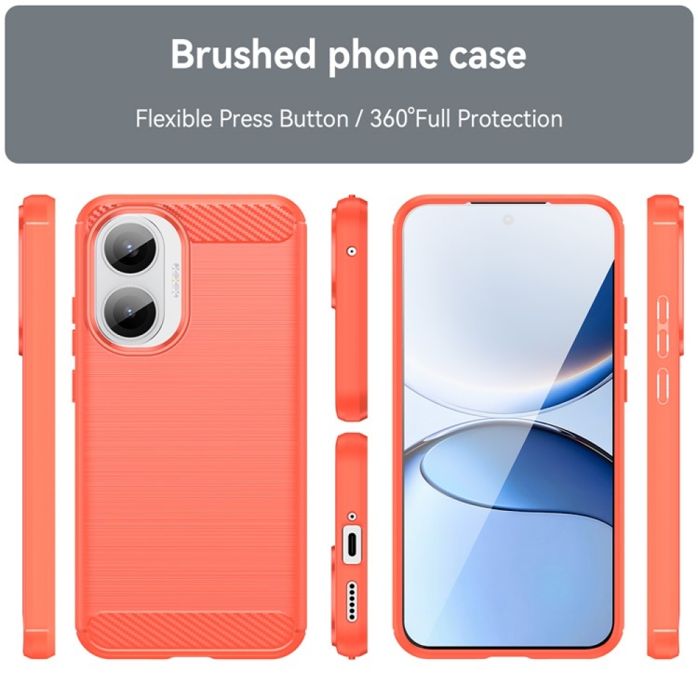 Szénálló zselés tok Xiaomi Poco F7 5G - piros