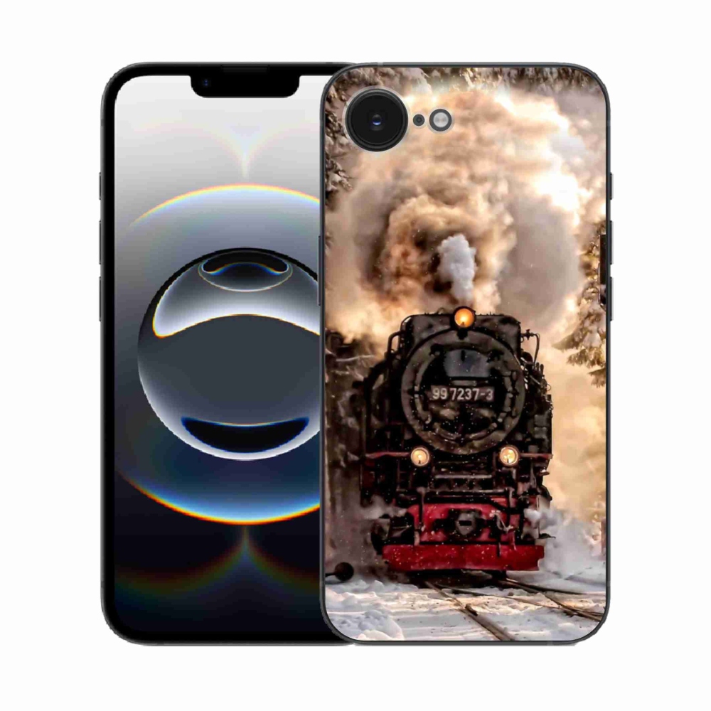 Gél borítás mmCase iPhone 16e készülékhez - vonat