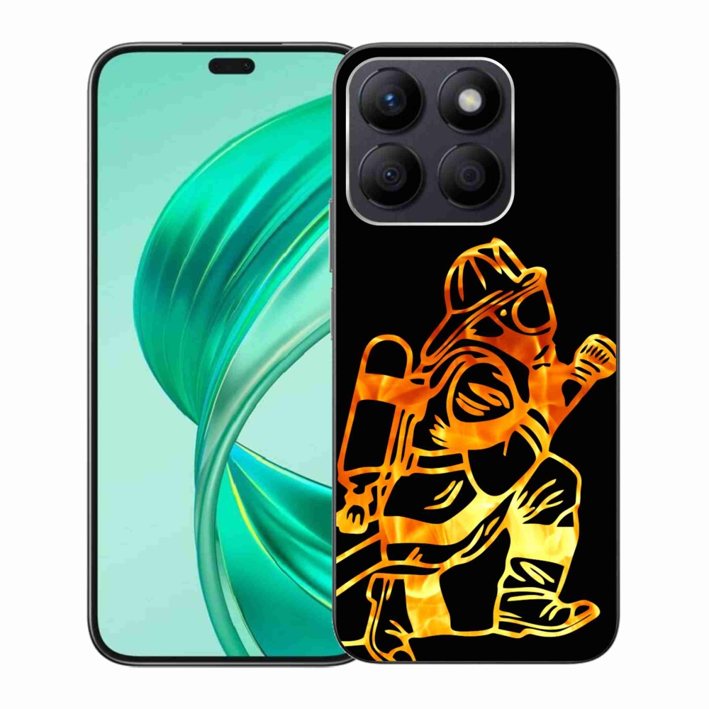 Zselés borítás mmCase a Honor X8b-hez - tűzoltó 1
