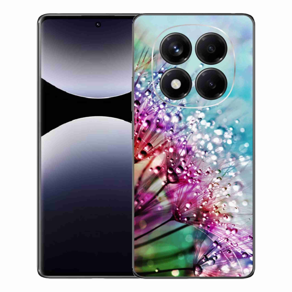 Gél borítás mmCase a Xiaomi Redmi Note 14 Pro számára - színes virágok