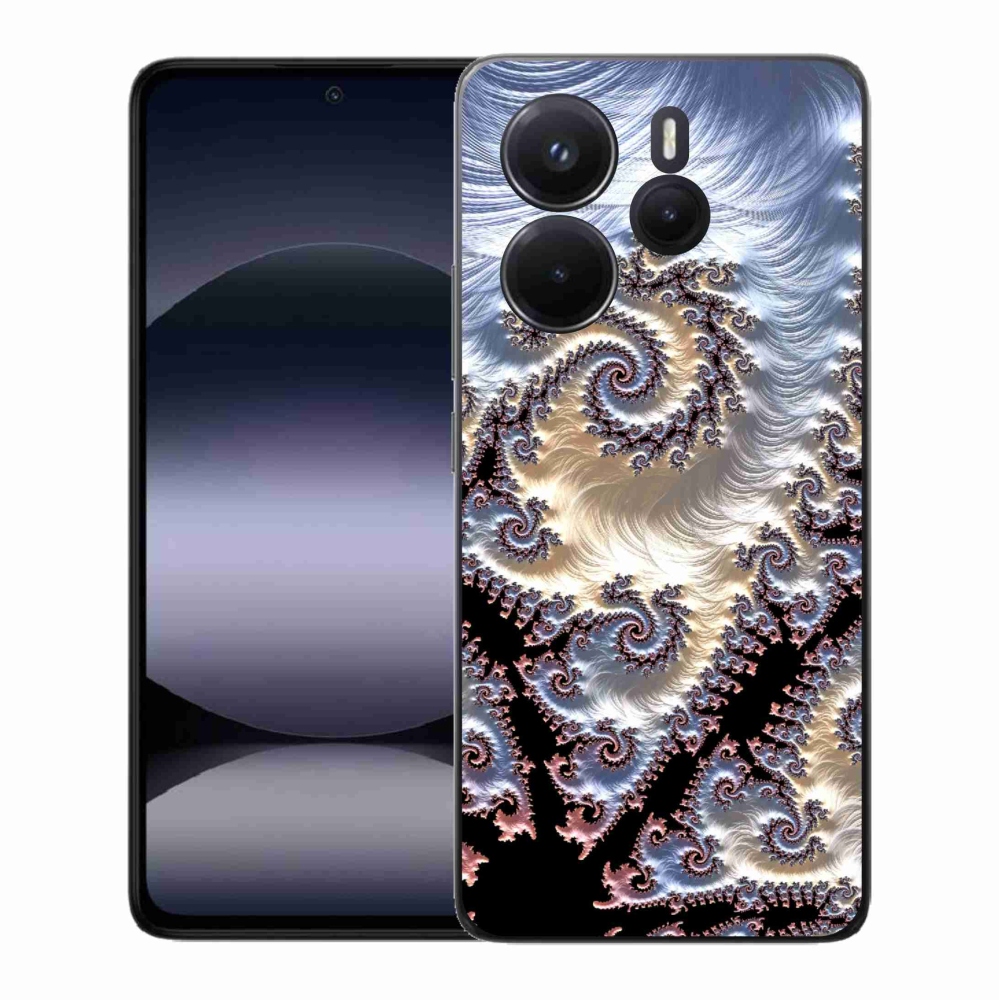 Gél borítás mmCase a Xiaomi Redmi Note 14-hez - absztrakt motívum 22