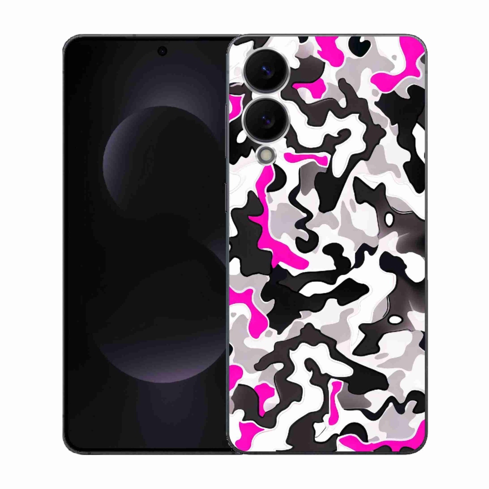 Zselés borítás mmCase Samsung Galaxy S25 Edge készülékhez - terepszínű minta 5