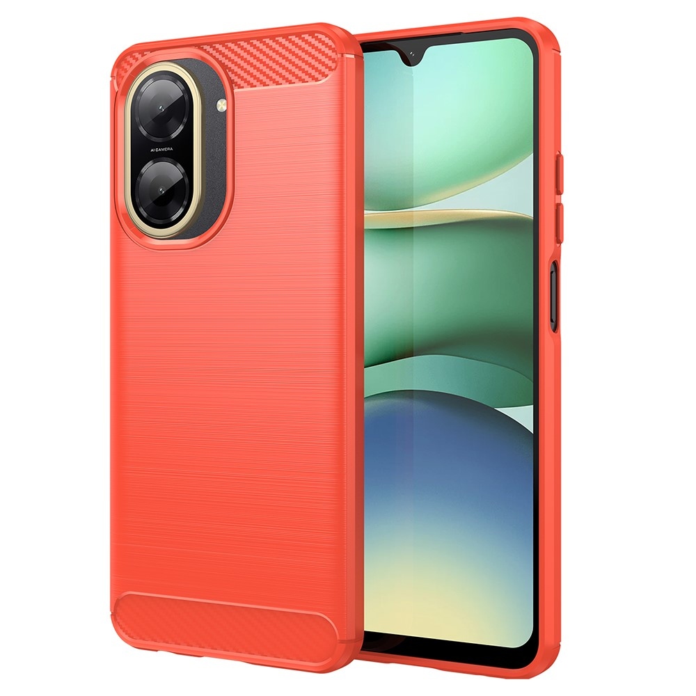 Szénálló zselés tok Xiaomi Redmi A5 (173.45x79.35x8.45mm) - piros