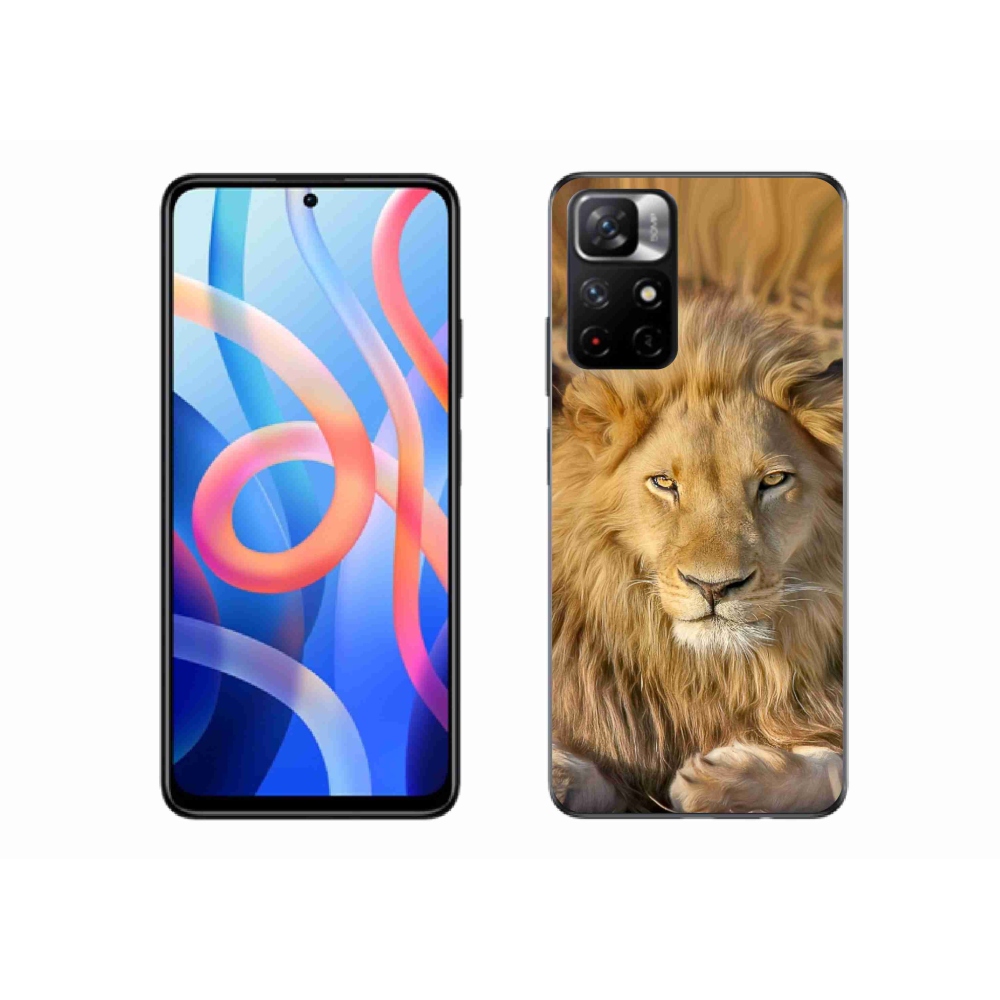 Gél borítás mmCase a Xiaomi Redmi Note 11S 5G - Lion 2 számára