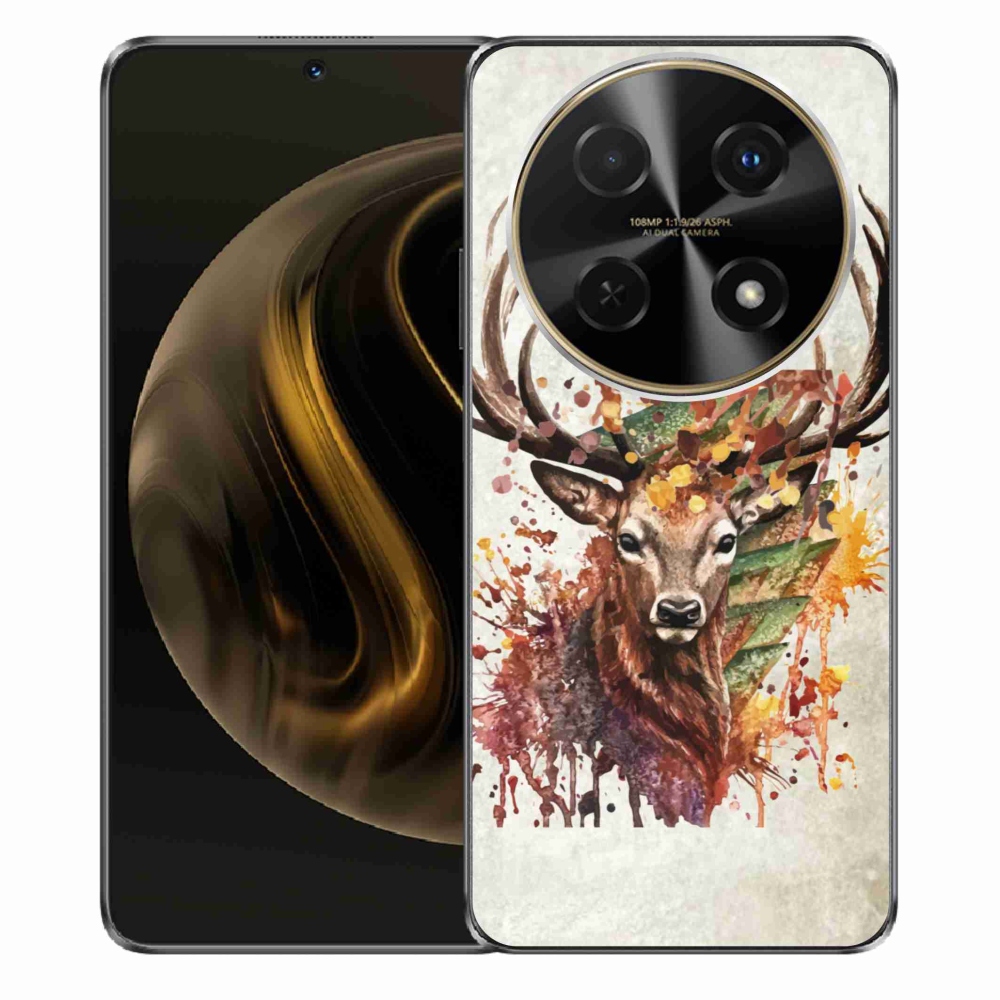 Gél tok mmCase a Huawei Nova 12i készülékhez - szarvas 1