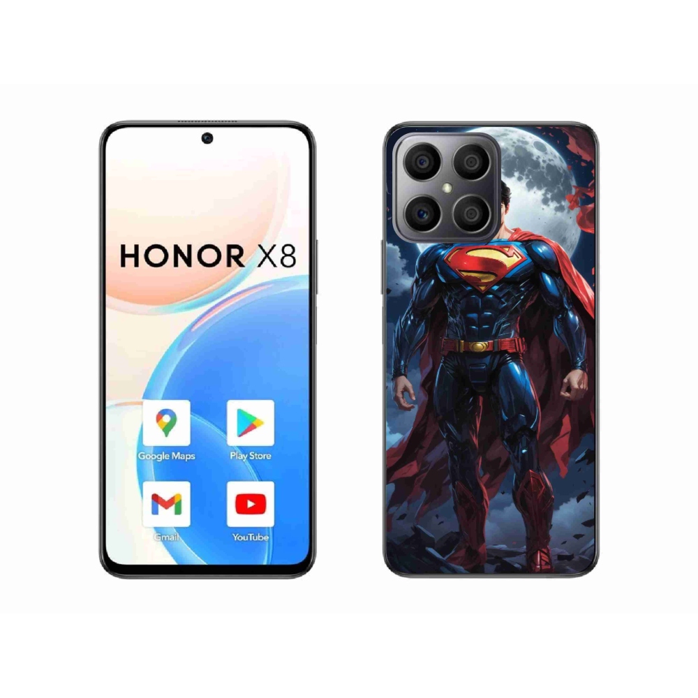Zselés borítás mmCase a Honor X8-hoz - superman