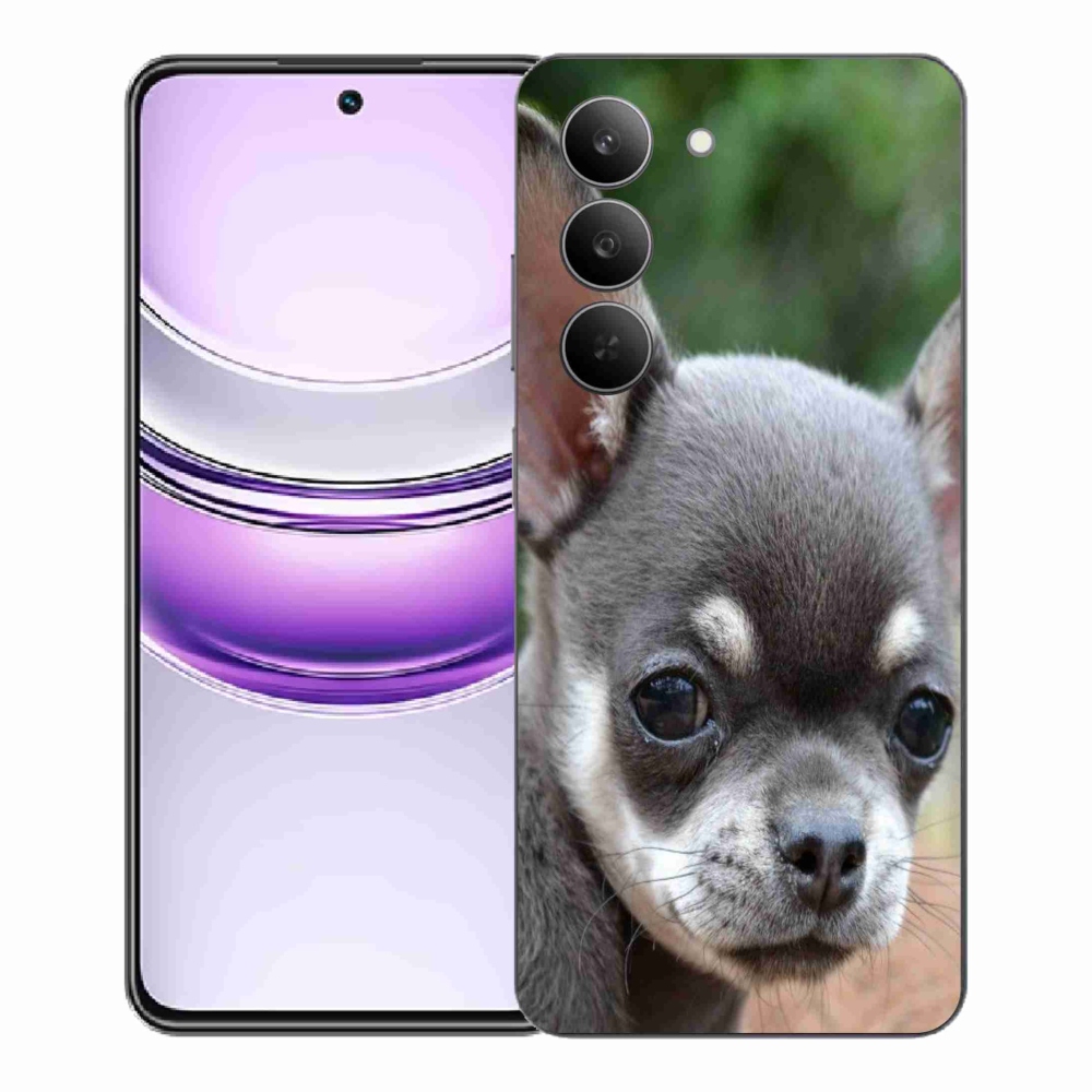 Gél borító mmCase a Realme 14x 5G készülékhez - chihuahua