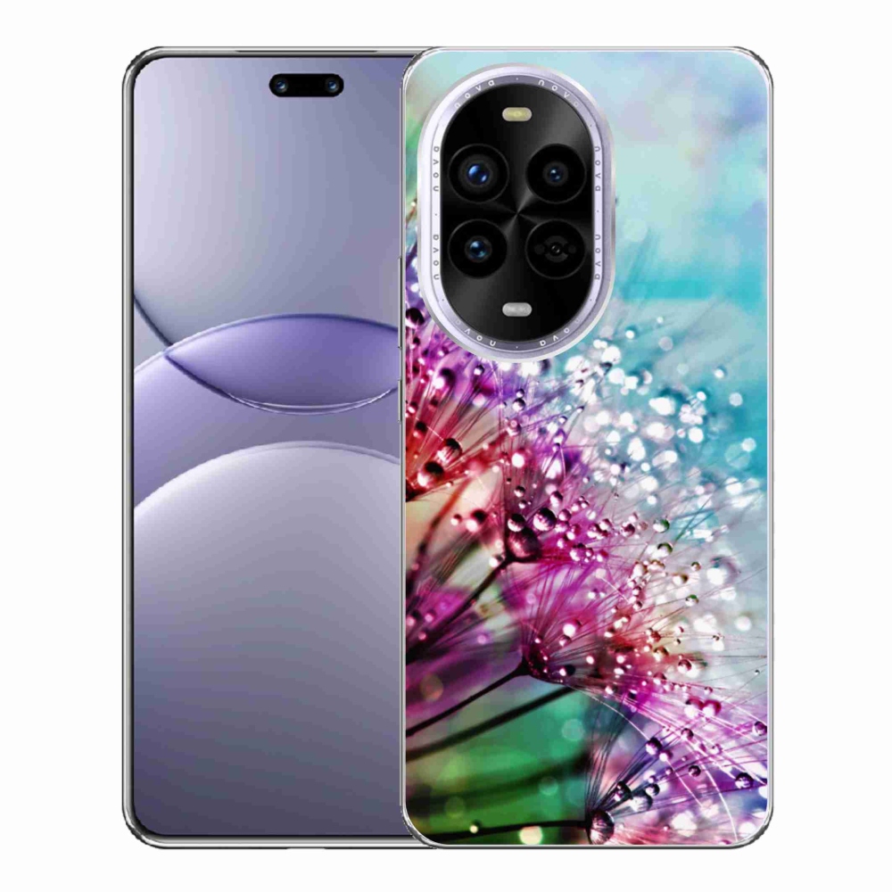 Gél borítás mmCase a Huawei Nova 13 Pro 5G számára - színes virágok