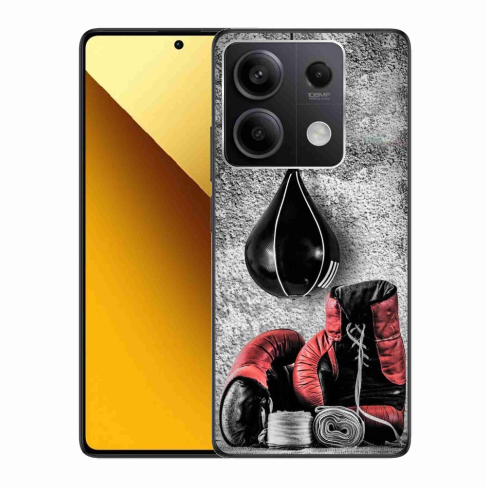Gél borítás mmCase a Xiaomi Redmi Note 13 5G-hez - bokszzsák és kesztyűk