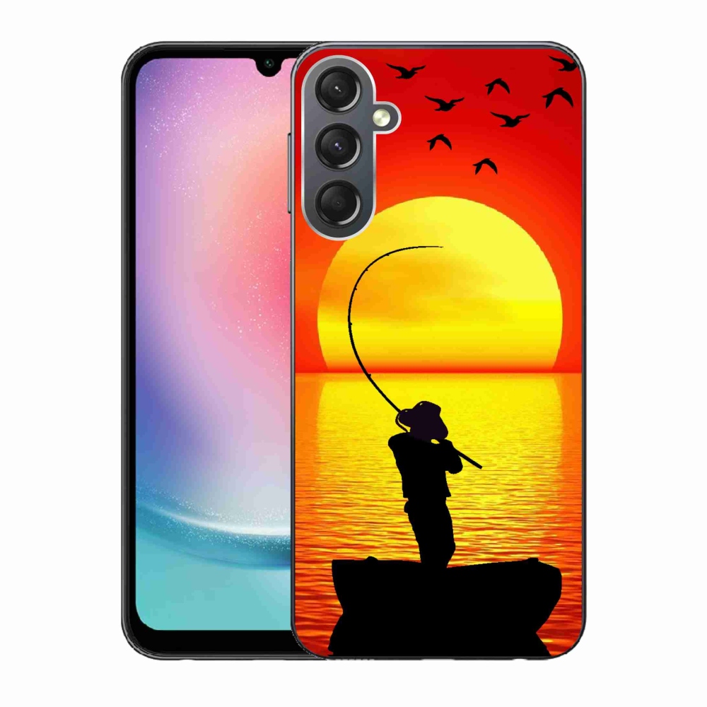 Zselés borítás mmCase Samsung Galaxy A24 - halászat