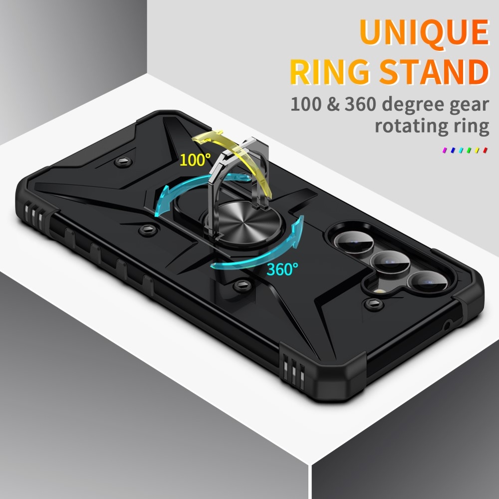 Cseppálló borítás Samsung Galaxy A26 5G készülékhez - fekete