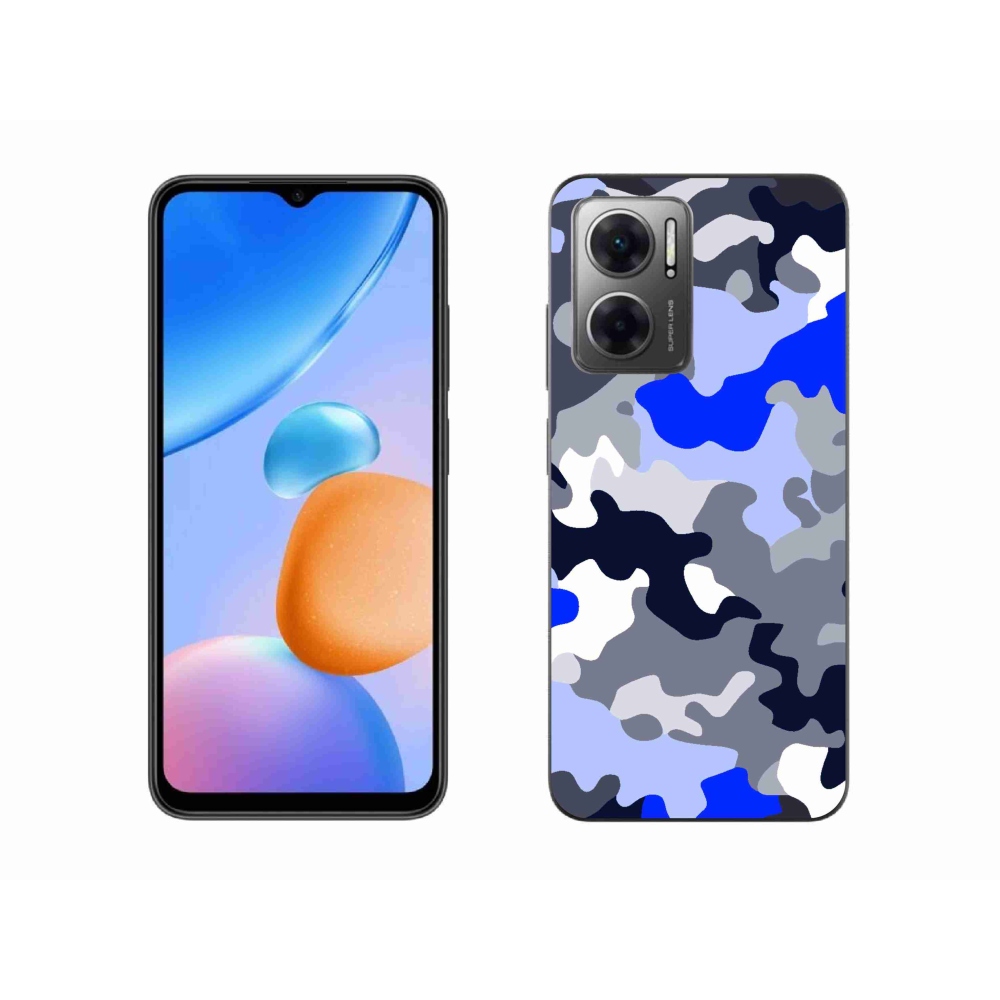 Gél borítás mmCase a Xiaomi Redmi 10 5G-hez - álcázó minta 8