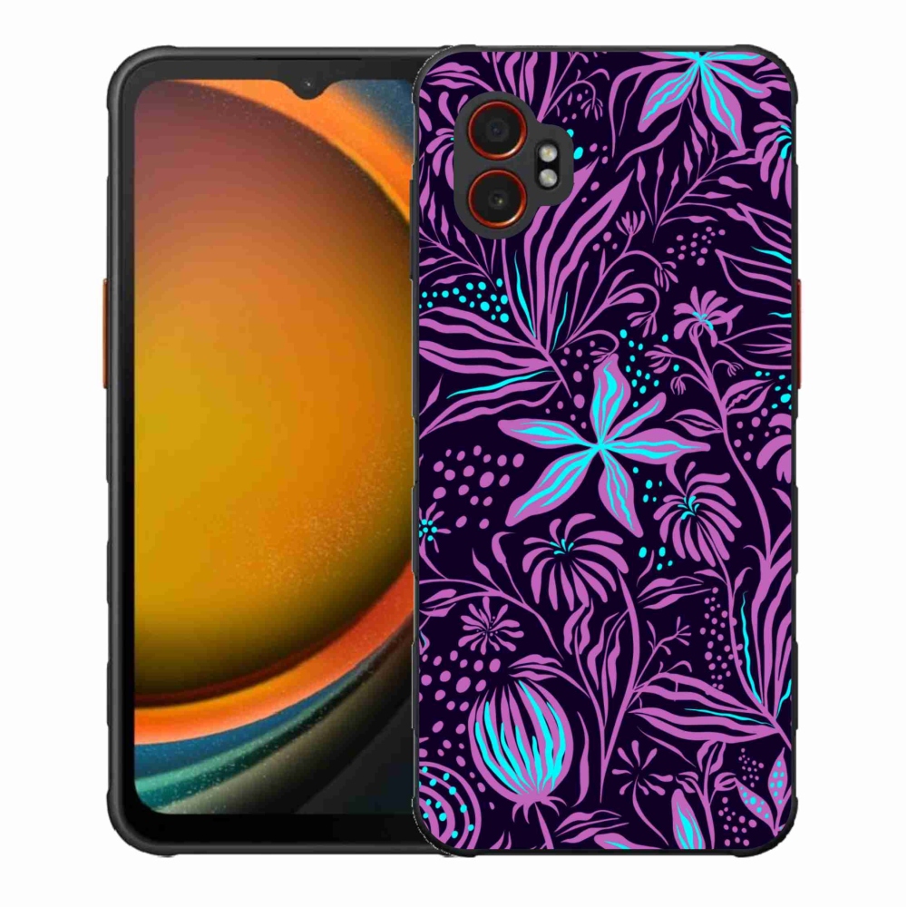 Zselés borítás mmCase Samsung Galaxy Xcover 7 Pro - virágok 2