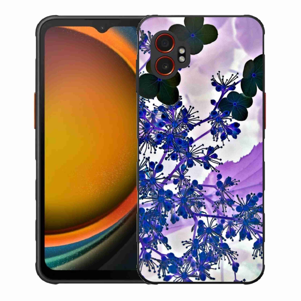 Zselés borítás mmCase Samsung Galaxy Xcover 7 Pro készülékhez - hortenzia virág