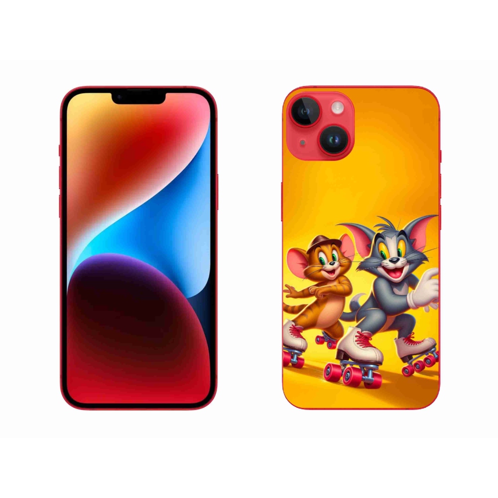 Zselés borítás mmCase iPhone 14 Plus készülékhez - tom a jerry
