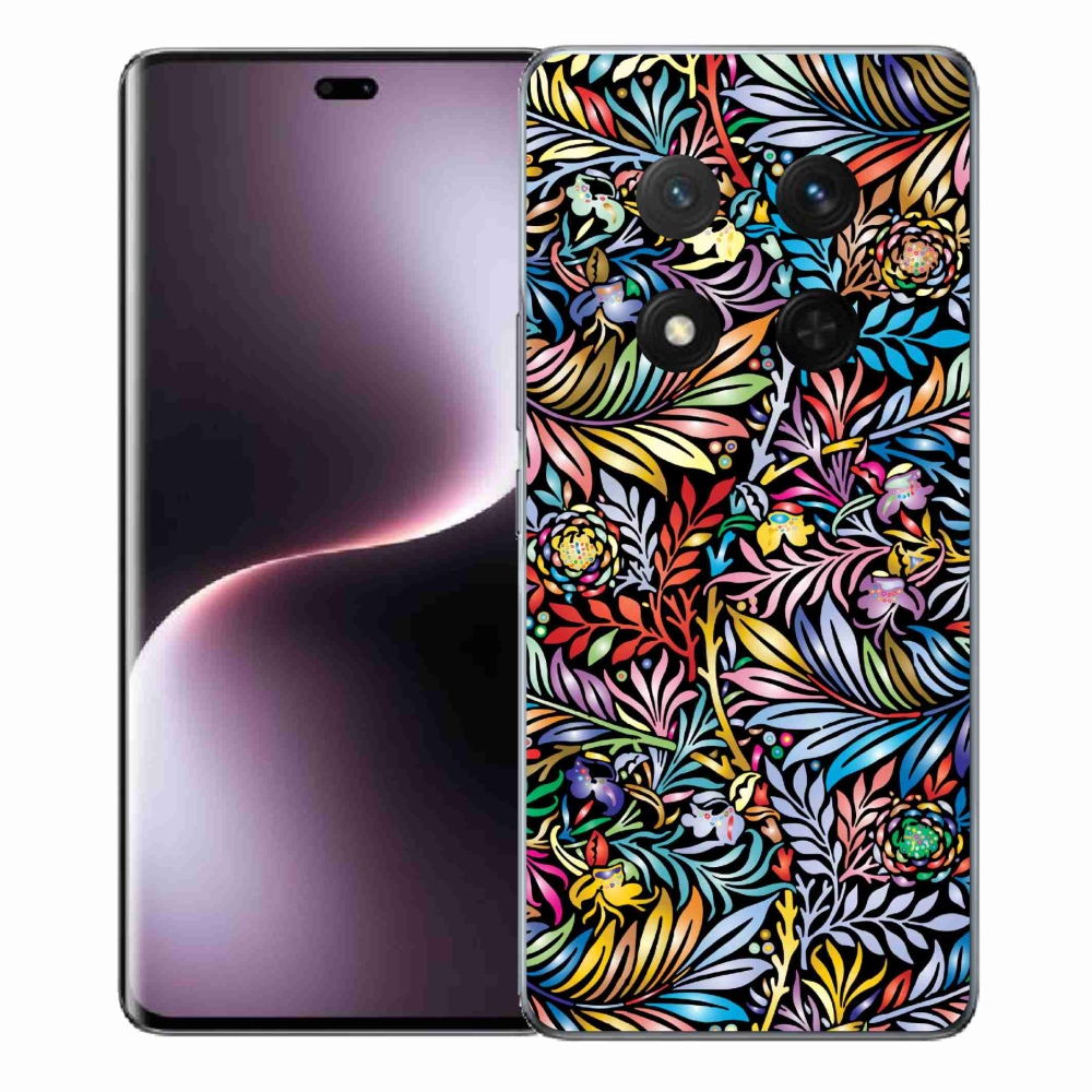 Gél borító mmCase a Honor Magic 7 Lite 5G számára - virágok 5