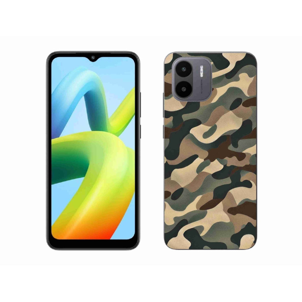 Gél borítás mmCase a Xiaomi Redmi A1/Redmi A2 készülékhez - terepszínű minta 11