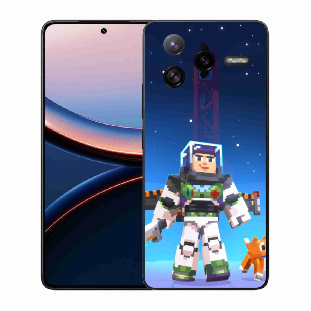 Gél borítás mmCase a Xiaomi Poco F7 Ultra számára - minecraft 2
