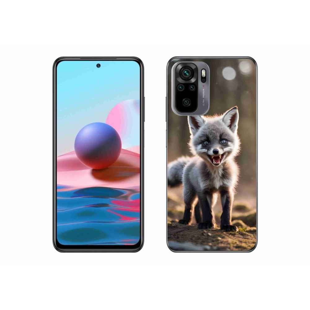 Gél borító mmCase a Xiaomi Redmi Note 10S-hez - angry fox