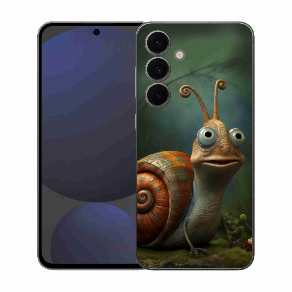 Gél védőhuzat mmCase Samsung Galaxy S25 FE - csiga