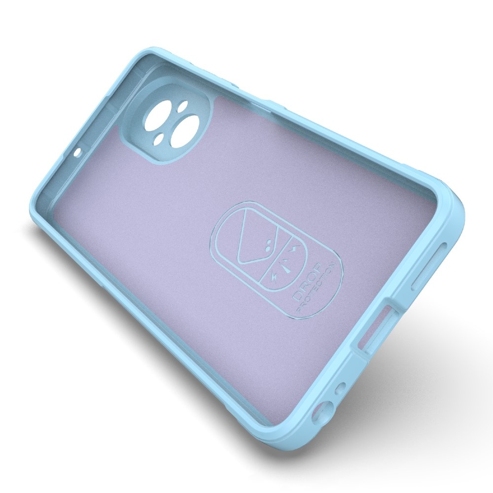 Rugg tartós zselés mobiltelefon borító Realme C67 - világoskék