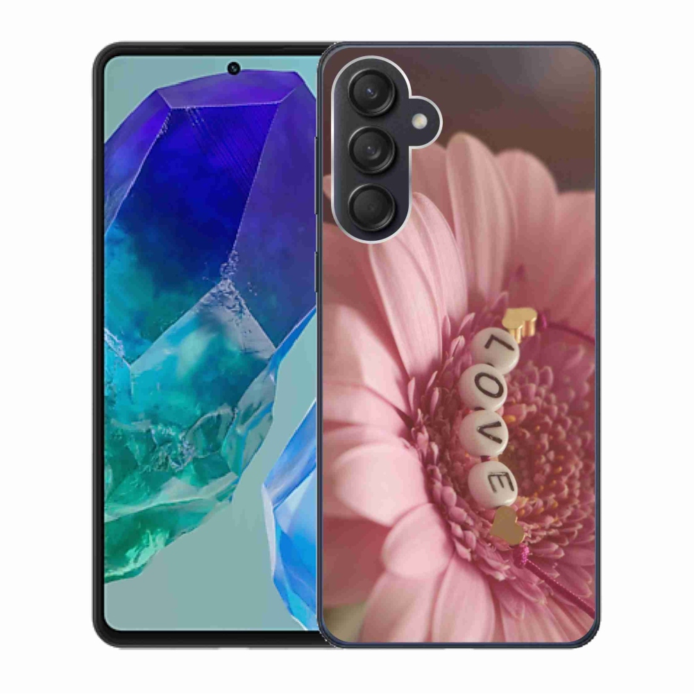 Gél borítás mmCase Samsung Galaxy M55 5G - medál szerelem