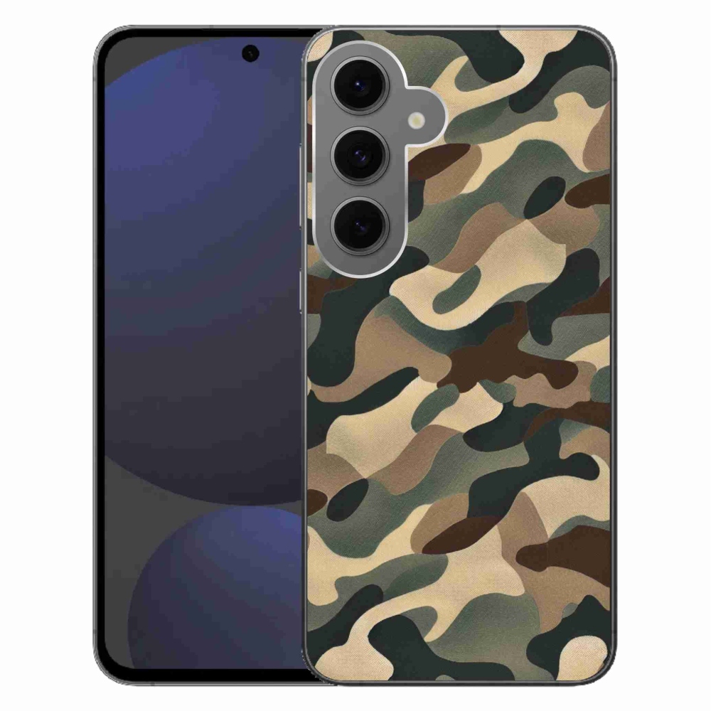 Zselés borítás mmCase Samsung Galaxy S24 FE - terepszínű minta 11