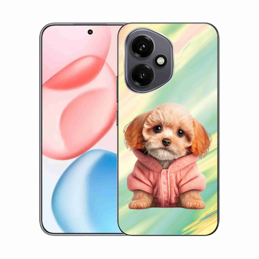 Zselés borítás mmCase a Honor 400-hoz - kiskutya pulóverben