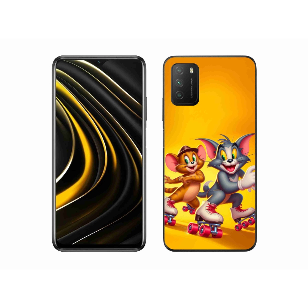 Gél borítás mmCase a Xiaomi Poco M3-hoz - tom and jerry