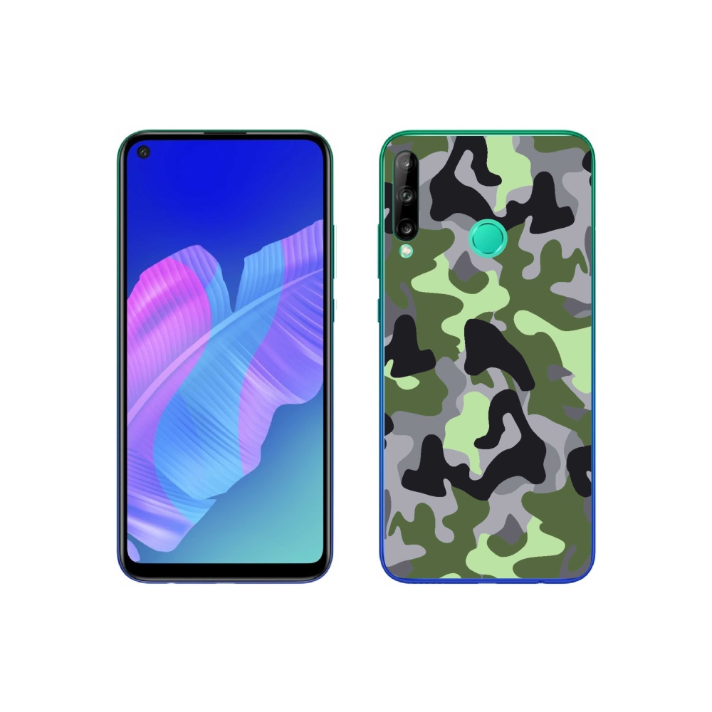 Gél borítás mmCase a Huawei P40 Lite E készülékhez - terepszínű minta 7