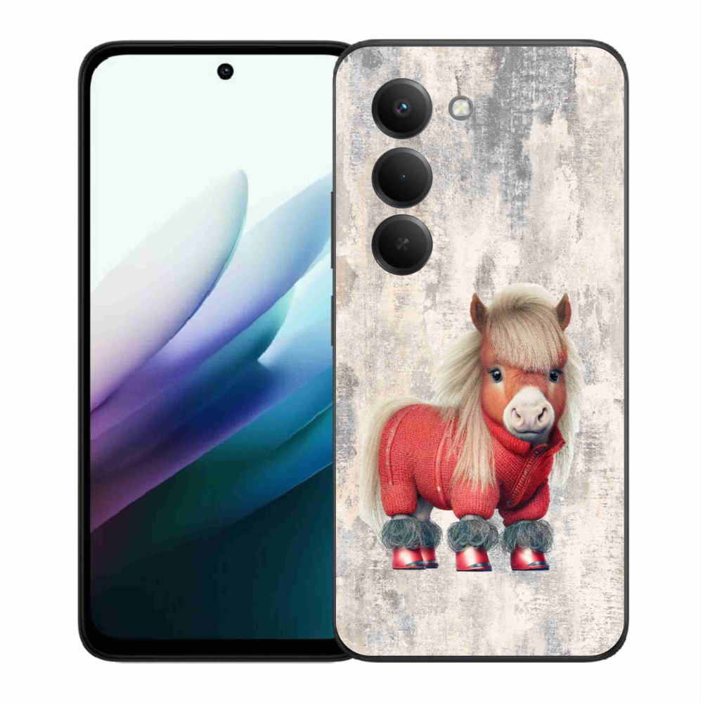 Gél borítás mmCase a Xiaomi Redmi 15 4G/5G (171mm) - póni pulóverben