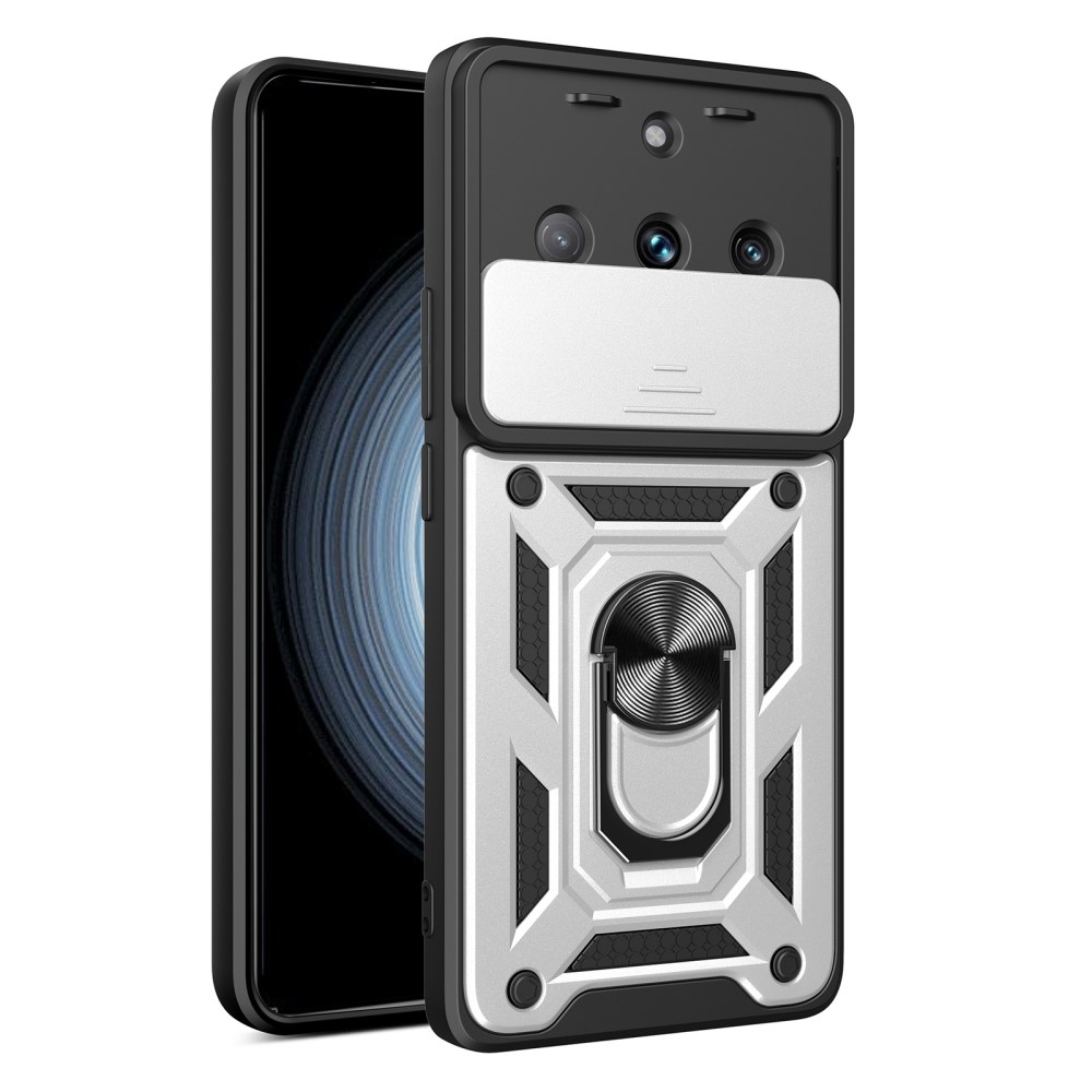 Tartós diaburkolat a Realme 11 Pro 5G/11 Pro+ 5G készülékhez - Ezüst