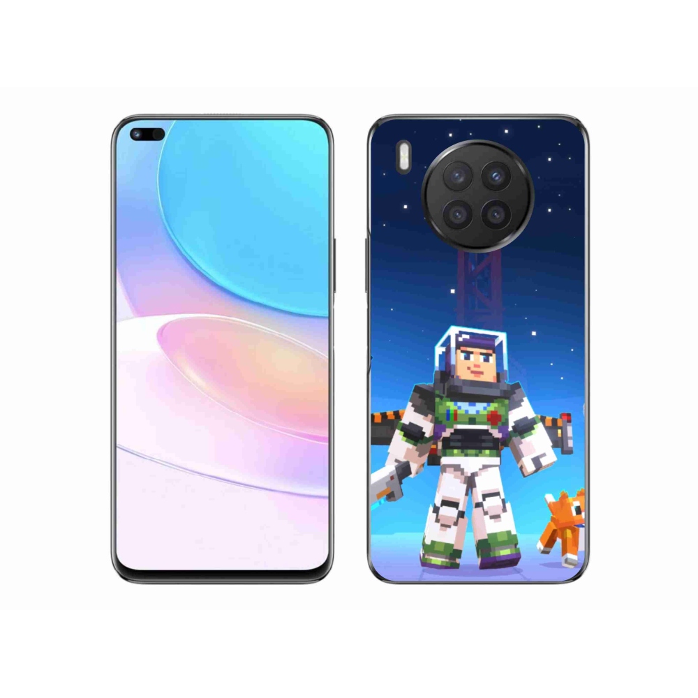 Gél borító mmCase a Huawei Nova 8i - minecraft 2