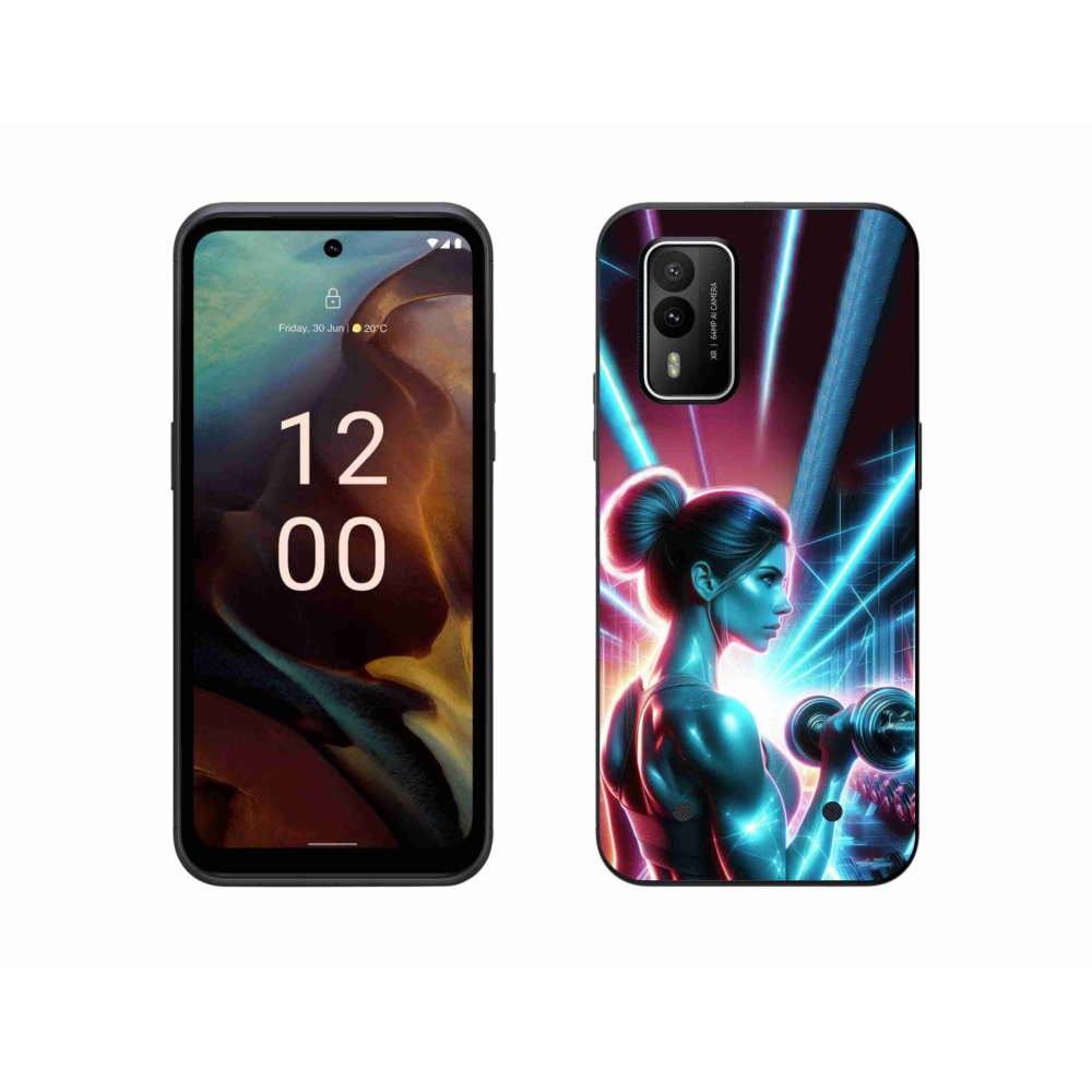 Zselés borítás mmCase a Nokia XR21 készülékhez - erősítés