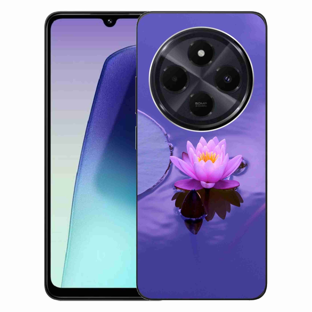 Gél tok mmCase a Xiaomi Redmi 14C/Poco C75-hez - virág a felületen