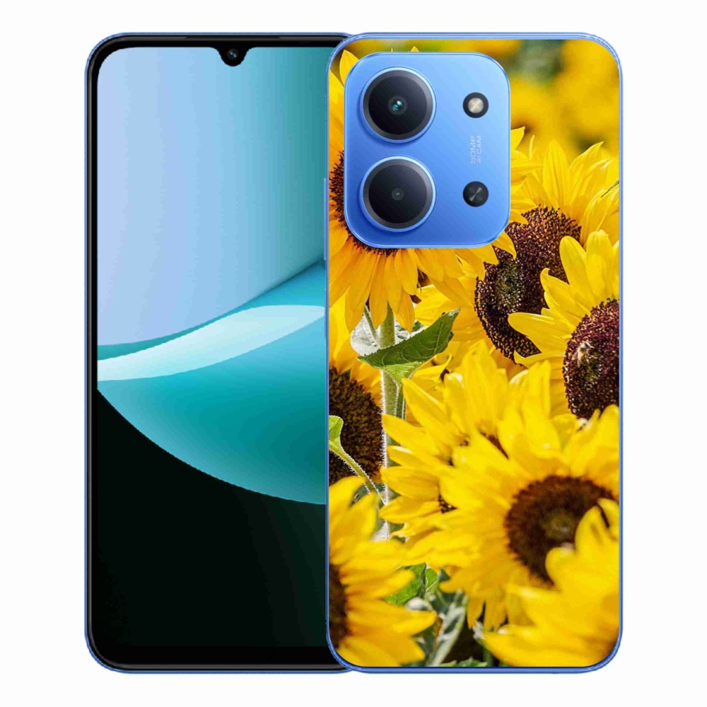 Gél borító mmCase a Xiaomi Redmi 15C 4G/5G (173mm) - napraforgóhoz