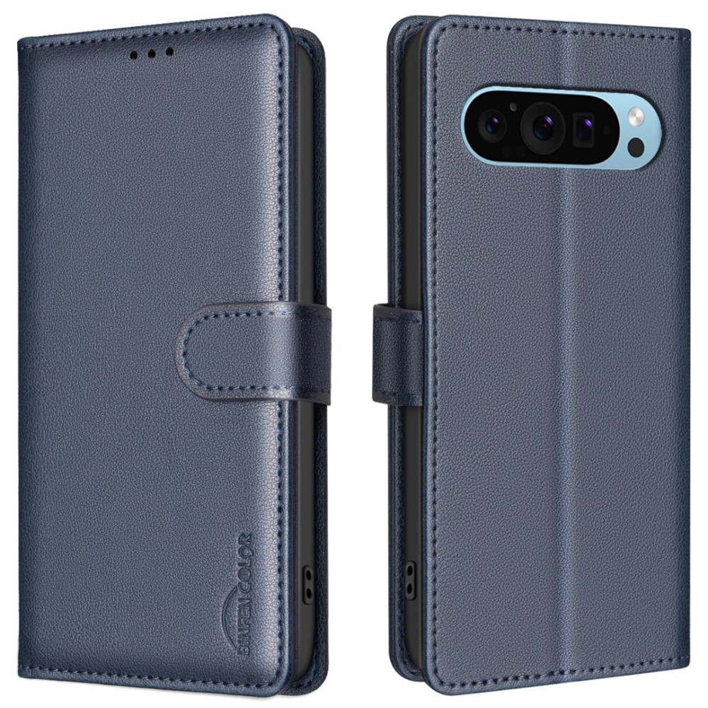 BNF könyvtáska Google Pixel 9/9 Pro készülékhez - kék