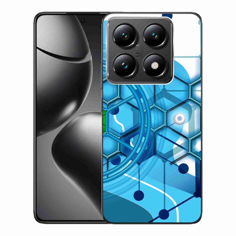 Gél borítás mmCase a Xiaomi 14T Pro számára - absztrakt minta 2