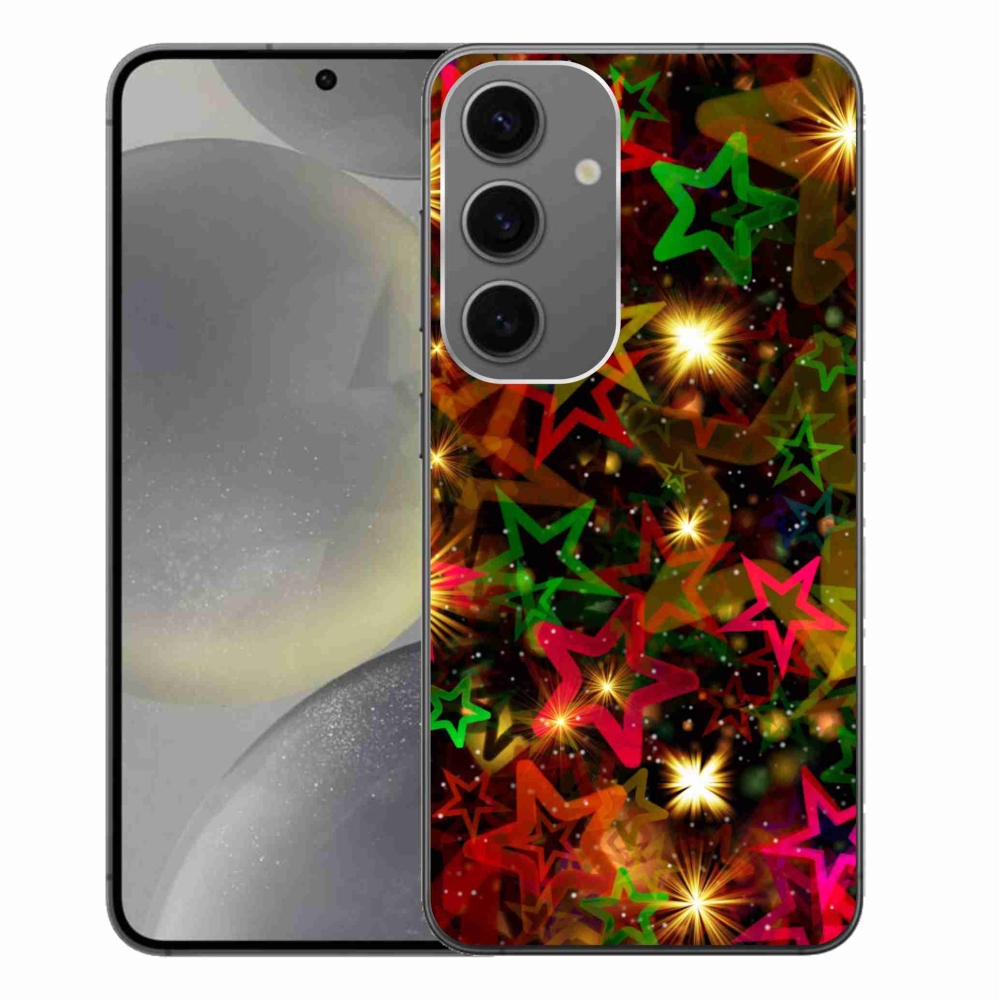 Zselés borítás mmCase Samsung Galaxy S24+ - színes csillagok