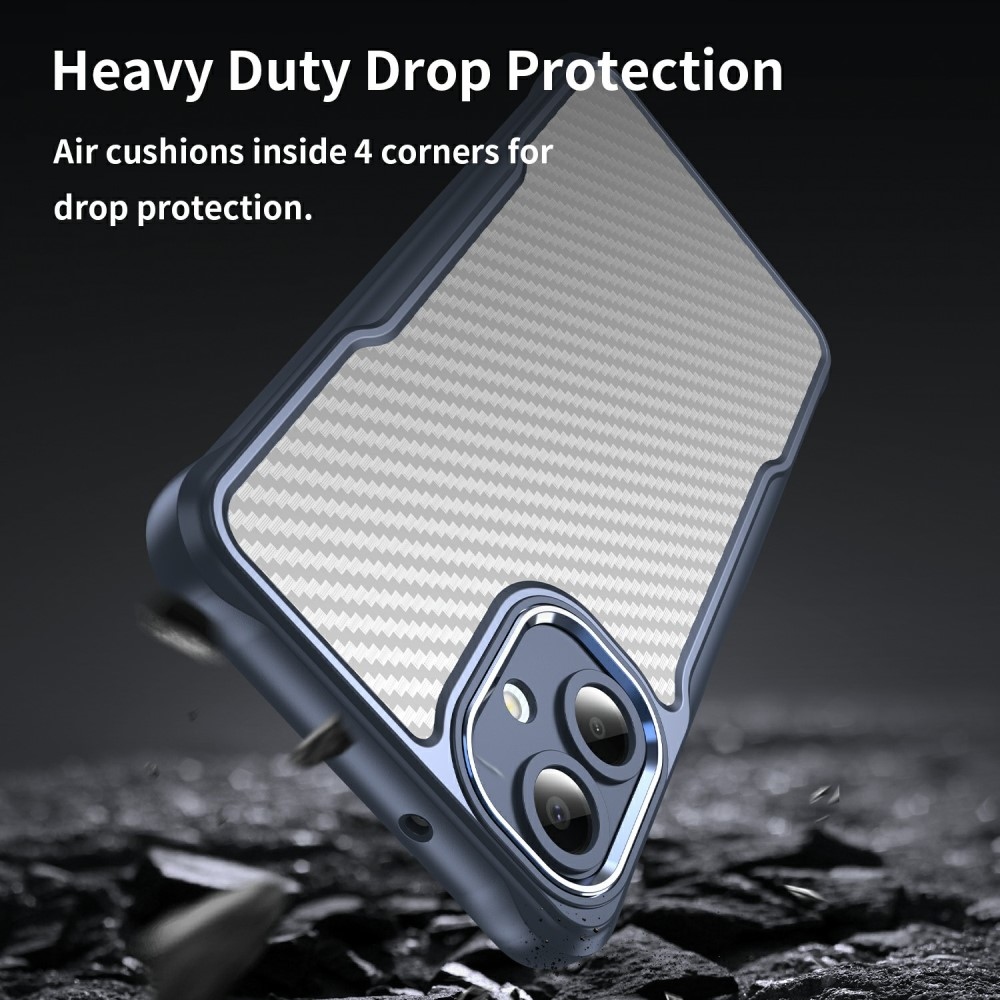 Textúrák tartós borító Samsung Galaxy A06 4G készülékhez - kék