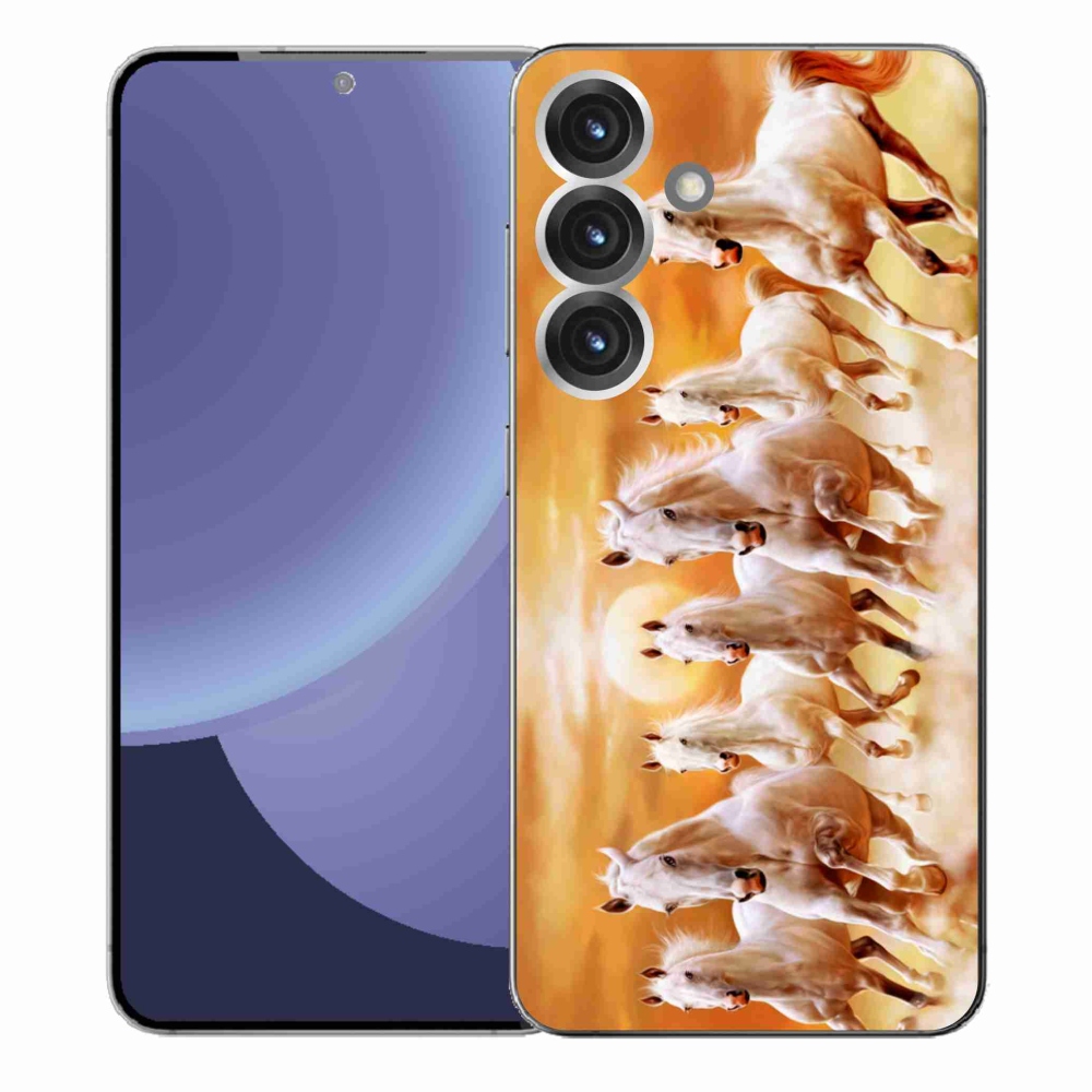 Zselés borítás mmCase Samsung Galaxy S25+ - lovak 2