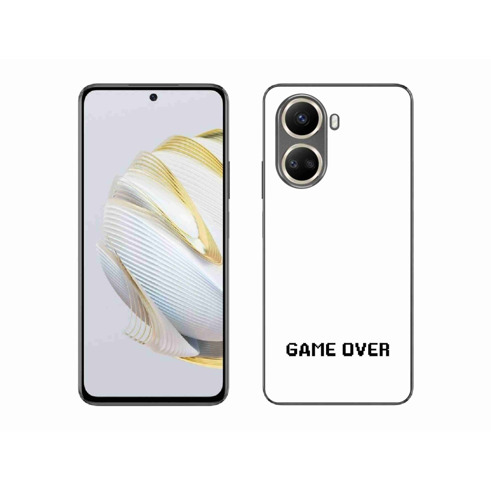 Gél borító mmCase a Huawei Nova 10 SE-hez - játék fehér háttéren