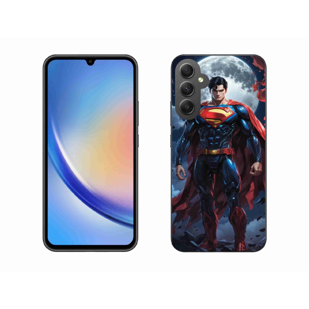 Gél védőhuzat mmCase Samsung Galaxy A34 5G - superman