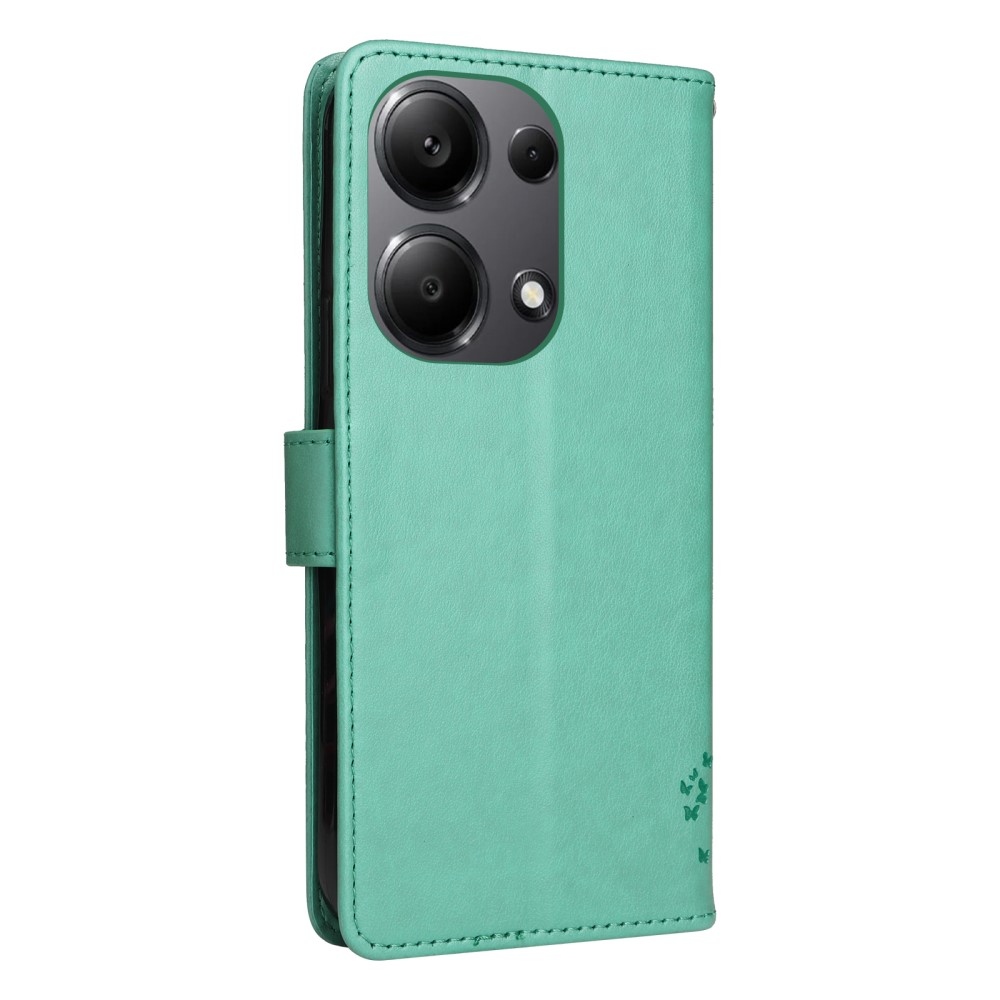 Fák könyve tok Xiaomi Redmi Note 13 Pro 4G/Poco M6 Pro - teal - teal - kék színű